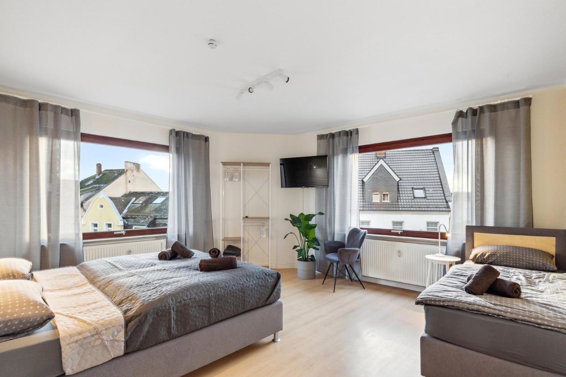 Amalfi Apartment A03 - 3 Zi.+ Bequeme Boxspringbetten + Smart Tv Eltville am Rhein Exterior foto